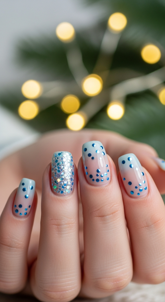 Ornament Dots And Glitter