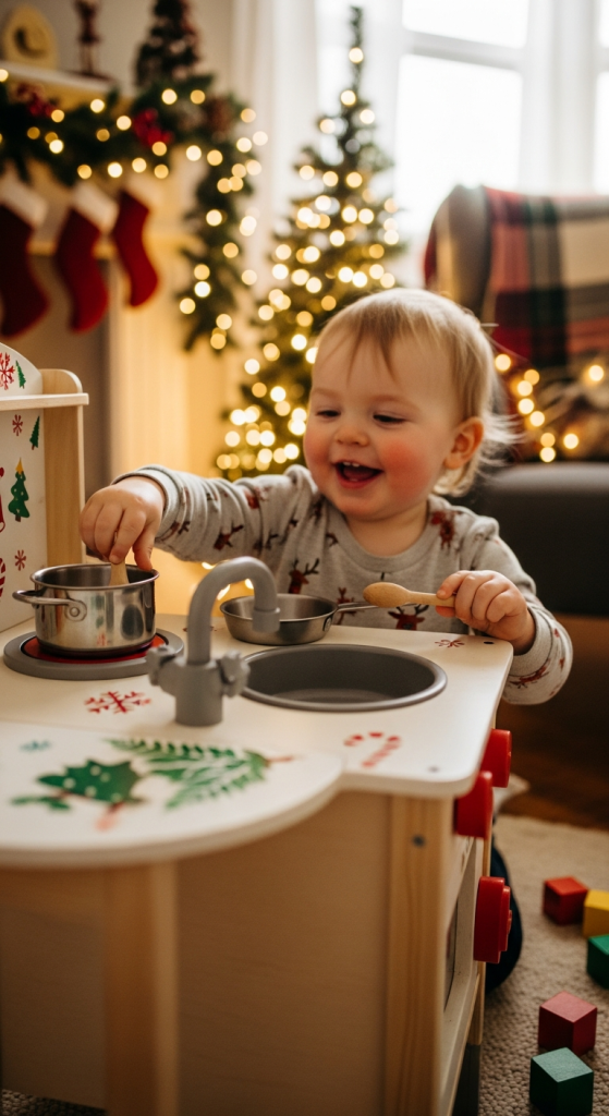 Pretend Play Kitchen Set