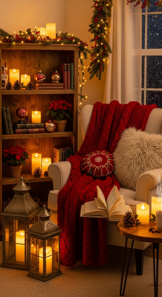 Soft Ambient Lighting With Lanterns & Candles