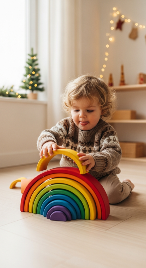 Stacking Rainbow Arches