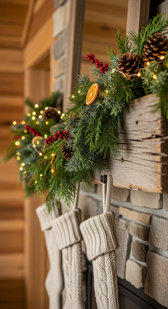 Start With a Traditional Greenery Garland