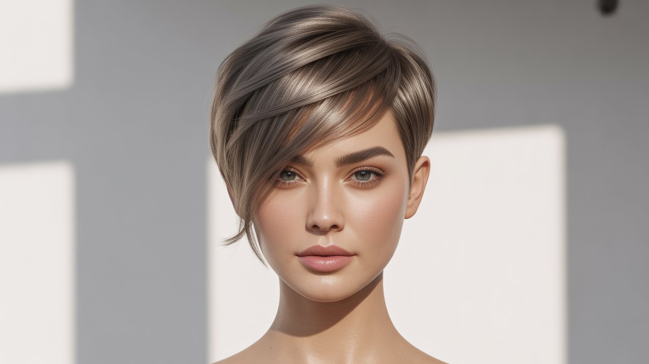 Stunning Asymmetrical Pixie Haircuts