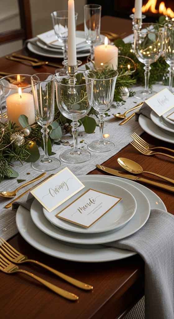 Stylish Holiday Tablescapes