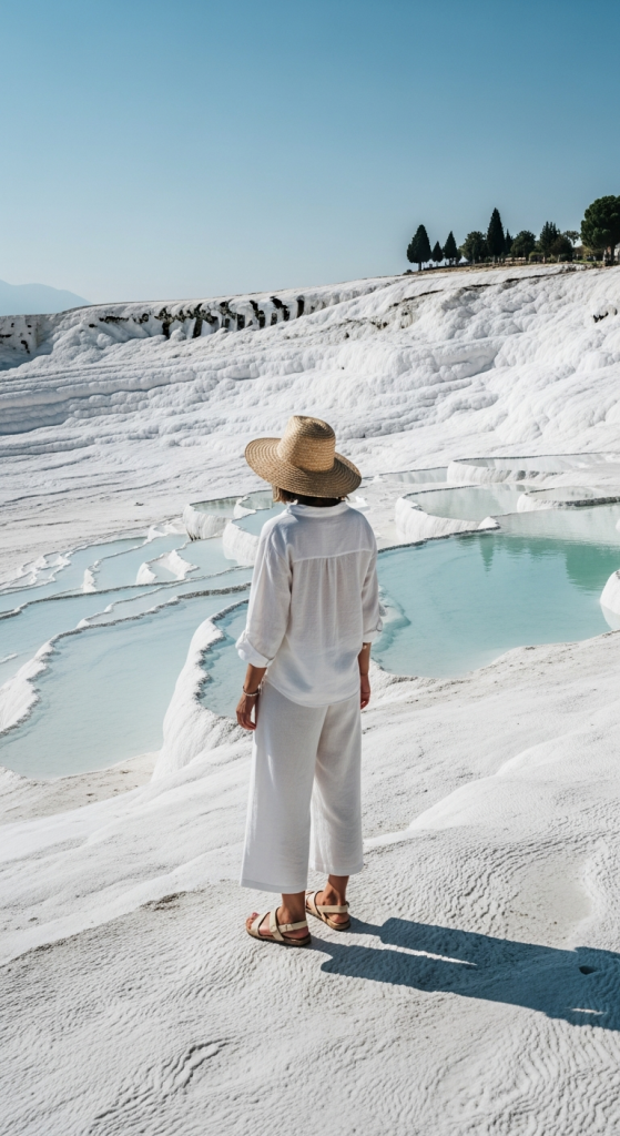 The Pamukkale White Outfit