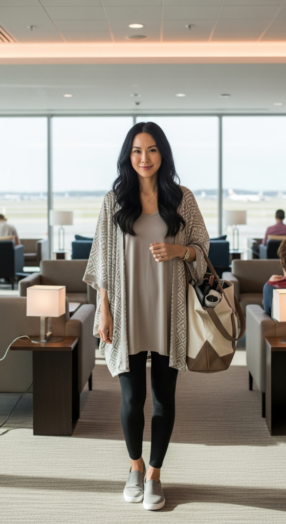 The Travel-Ready Airport Look