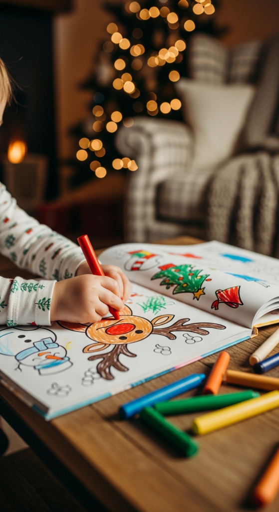 Toddler-Friendly Coloring Book + Jumbo Crayons