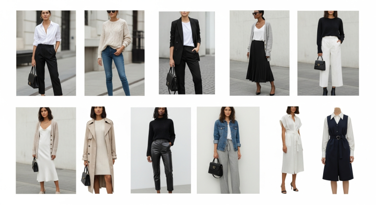 Trendy Capsule Wardrobe Outfits
