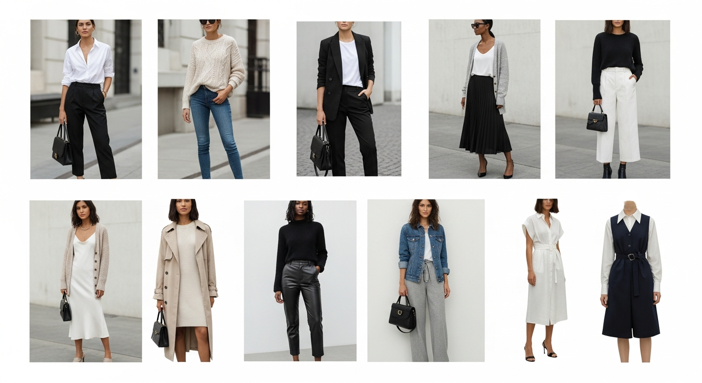 Trendy Capsule Wardrobe Outfits