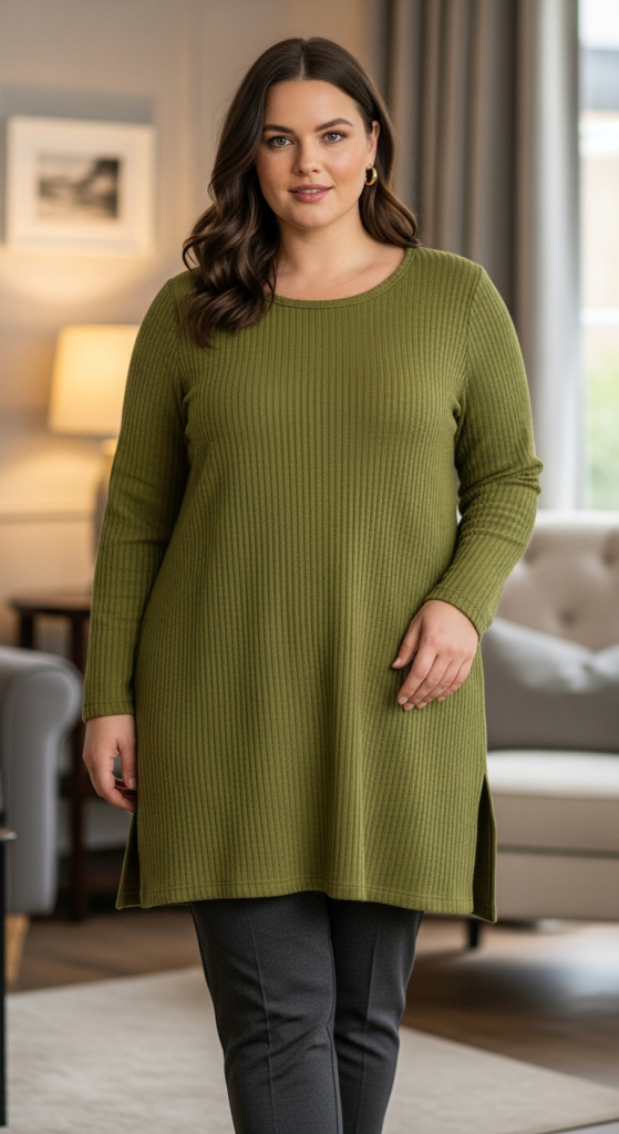 Tunic Tops With Slim Pants