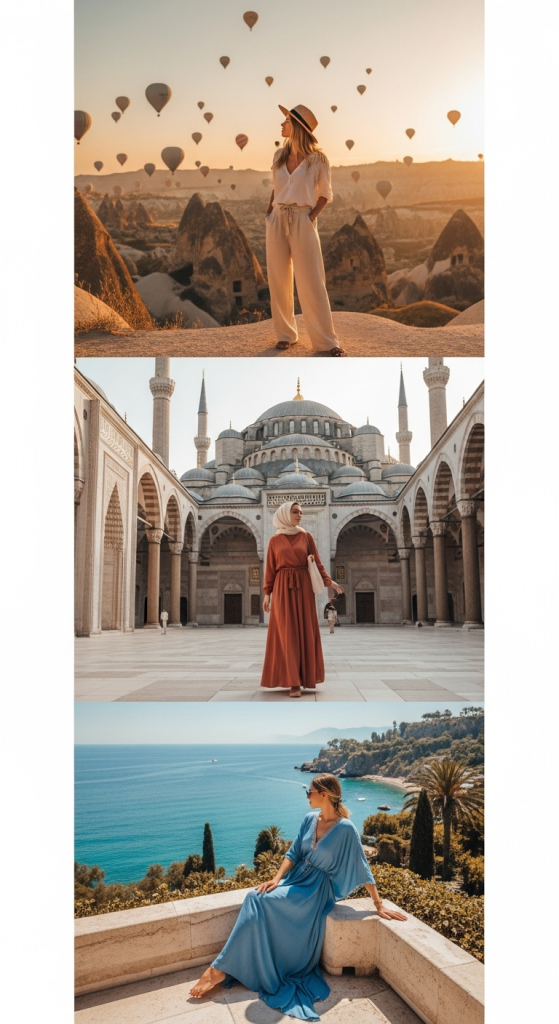 Turkey Travel Outfits That Are Beautiful and Comfortable