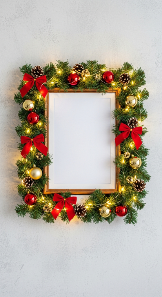 Twinkling Garland Light Frame