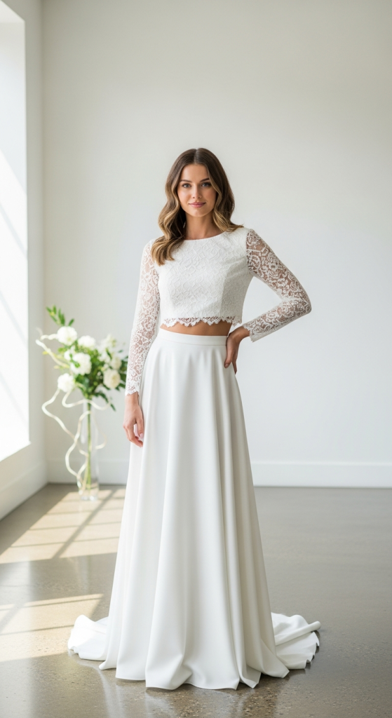 Two-Piece Bridal Set