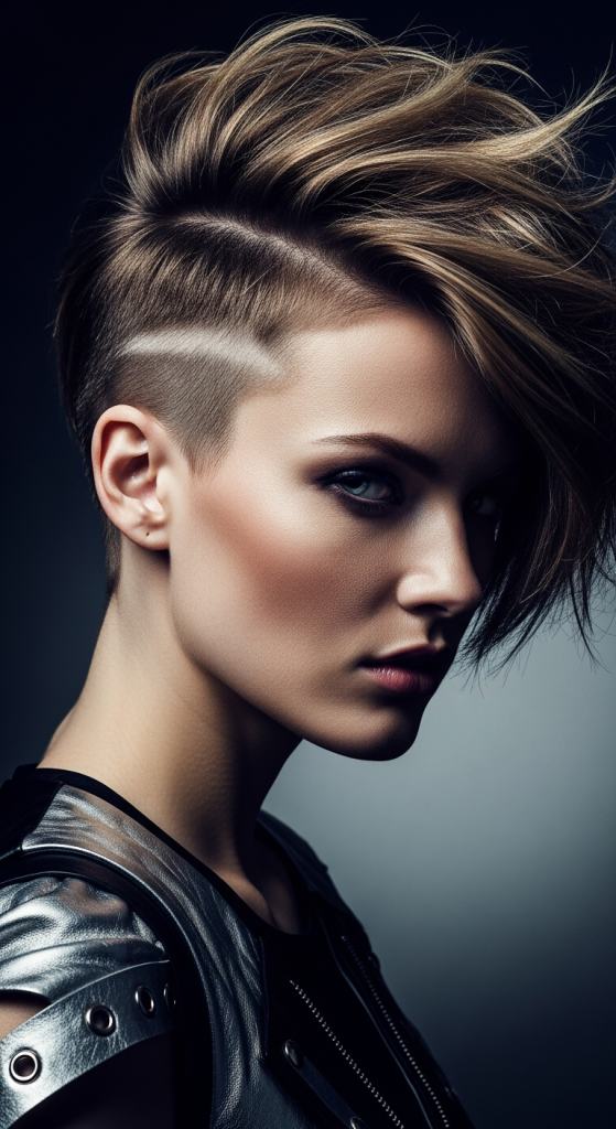 Undercut Asymmetrical Pixie For Maximum Boldness
