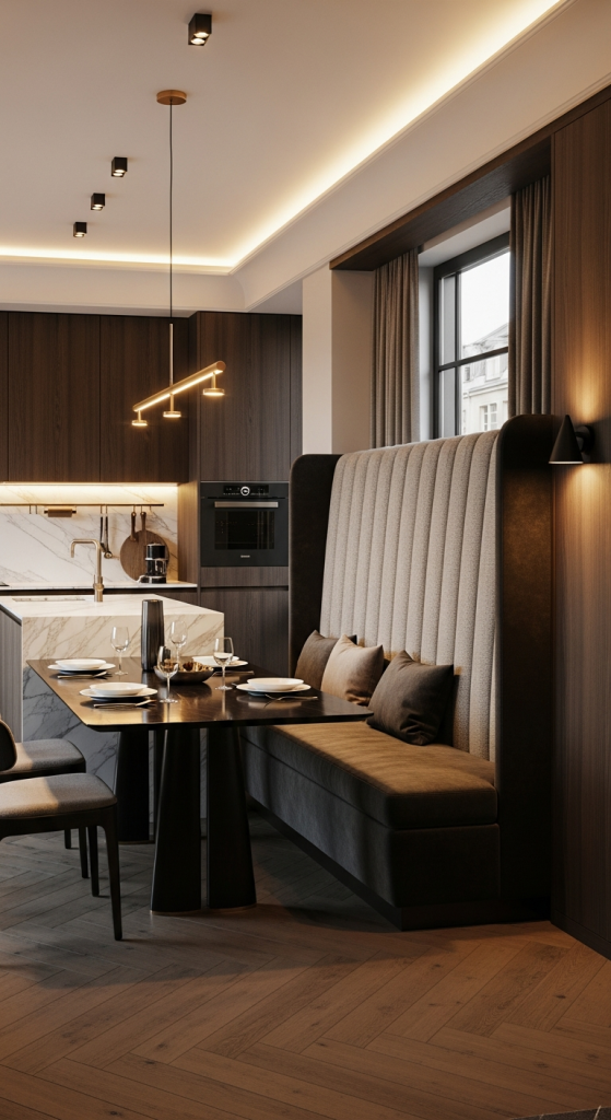 Upholstered Comfort With High Backs