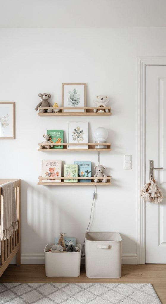 Use Floating Shelves For Smart, Subtle Display