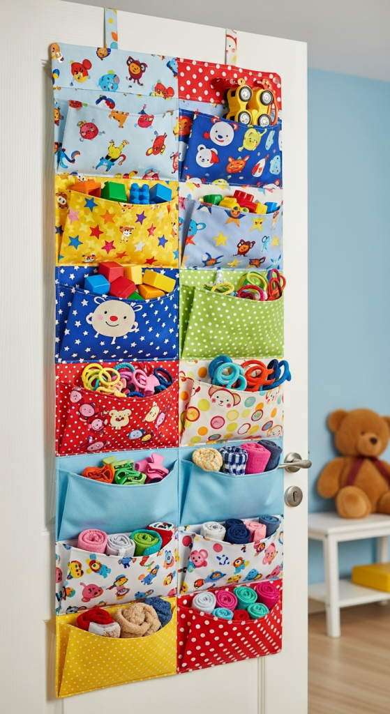 Use Over-The-Door Organizers