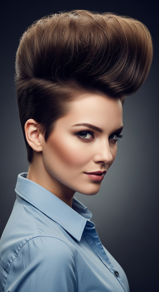 Voluminous Top Pixie