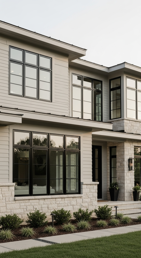 Natural Stone And Neutral Paint Combinations