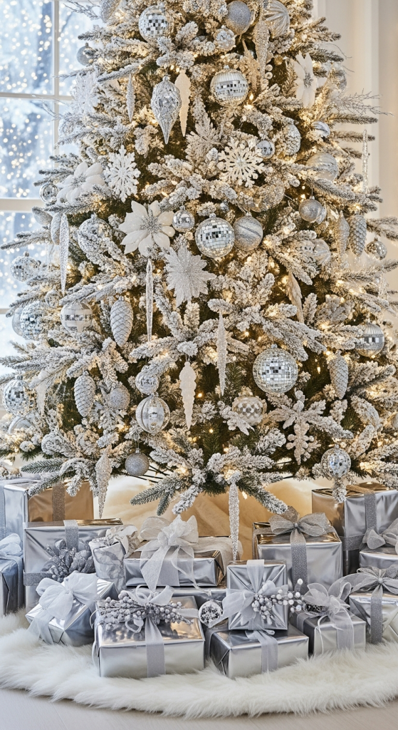 White Tree Skirt Or Faux Fur Base