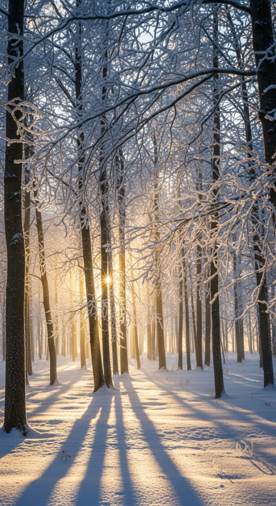Winter Morning Sunlight