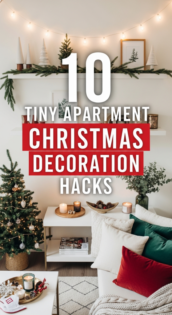 Tiny Apartment Christmas Decoration Hacks