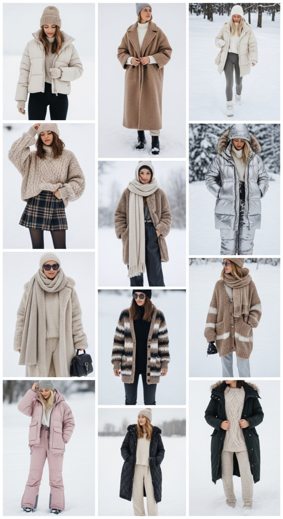 Aesthetic Snow Outfit Ideas