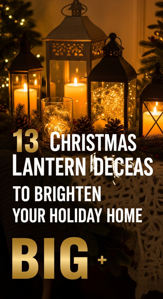 Christmas Lantern Decor Ideas