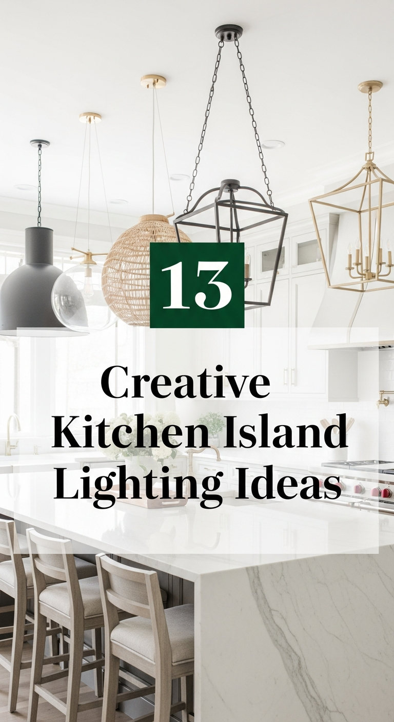 Creative Kitchen Island Lighting Ideas