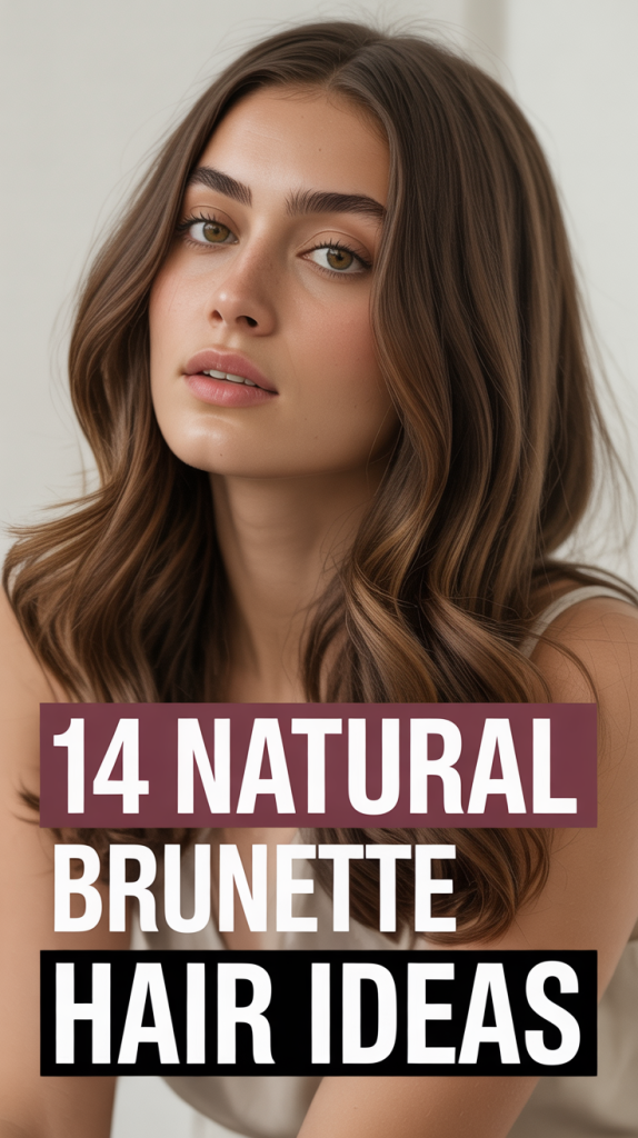 Natural Brunette Hair Ideas