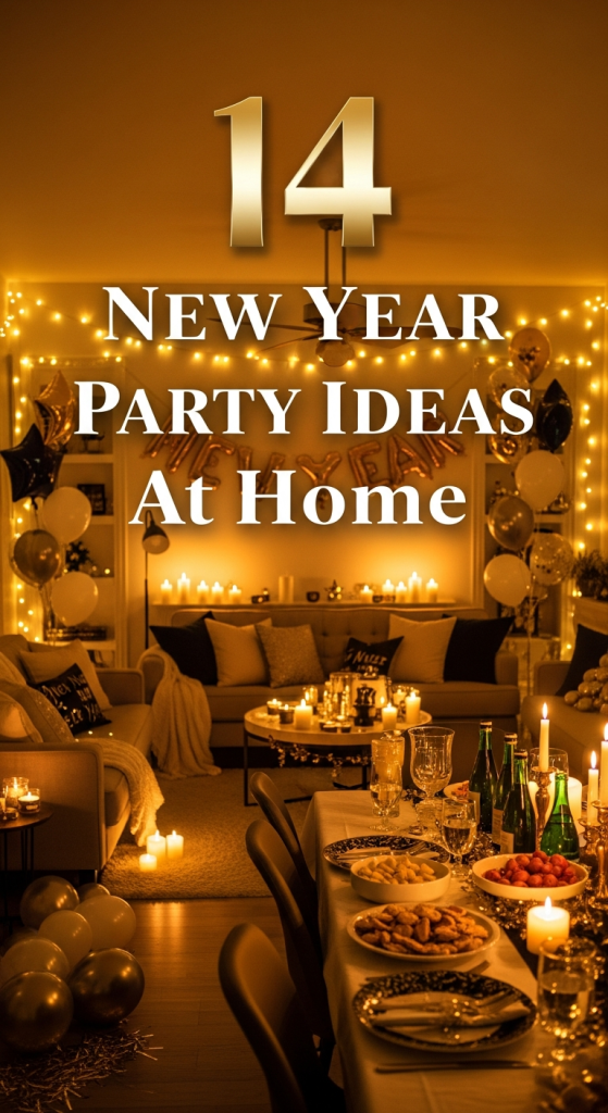 New Year Party Ideas at Home
