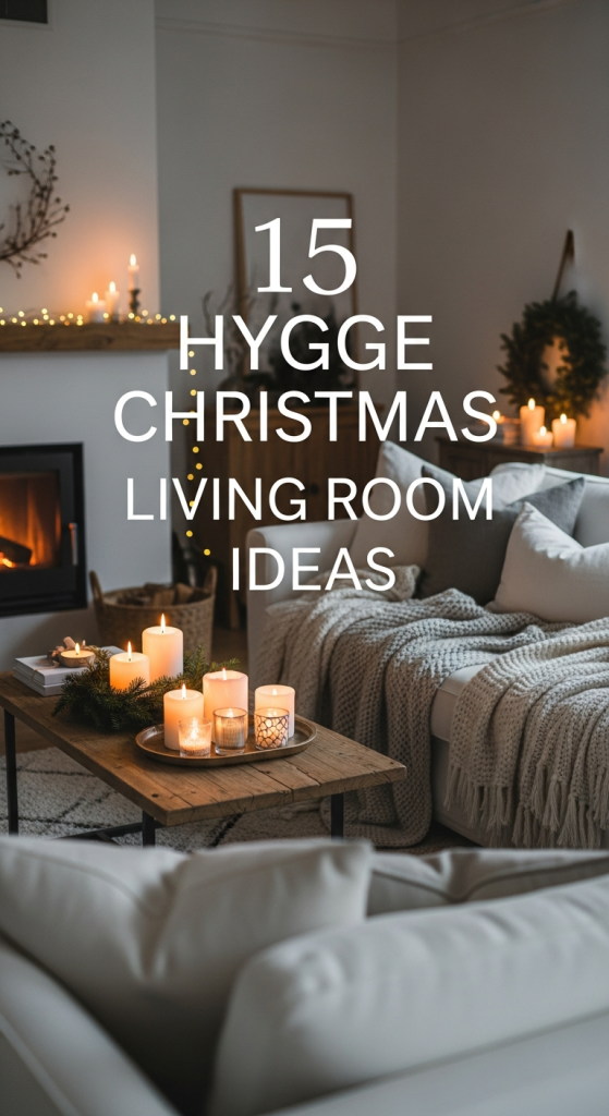 Hygge Christmas Living Room Ideas