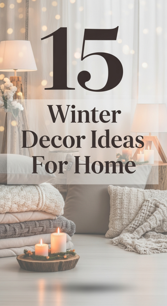 Winter Decor Ideas for Home