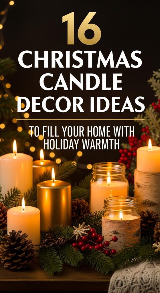 Christmas Candle Decor Ideas