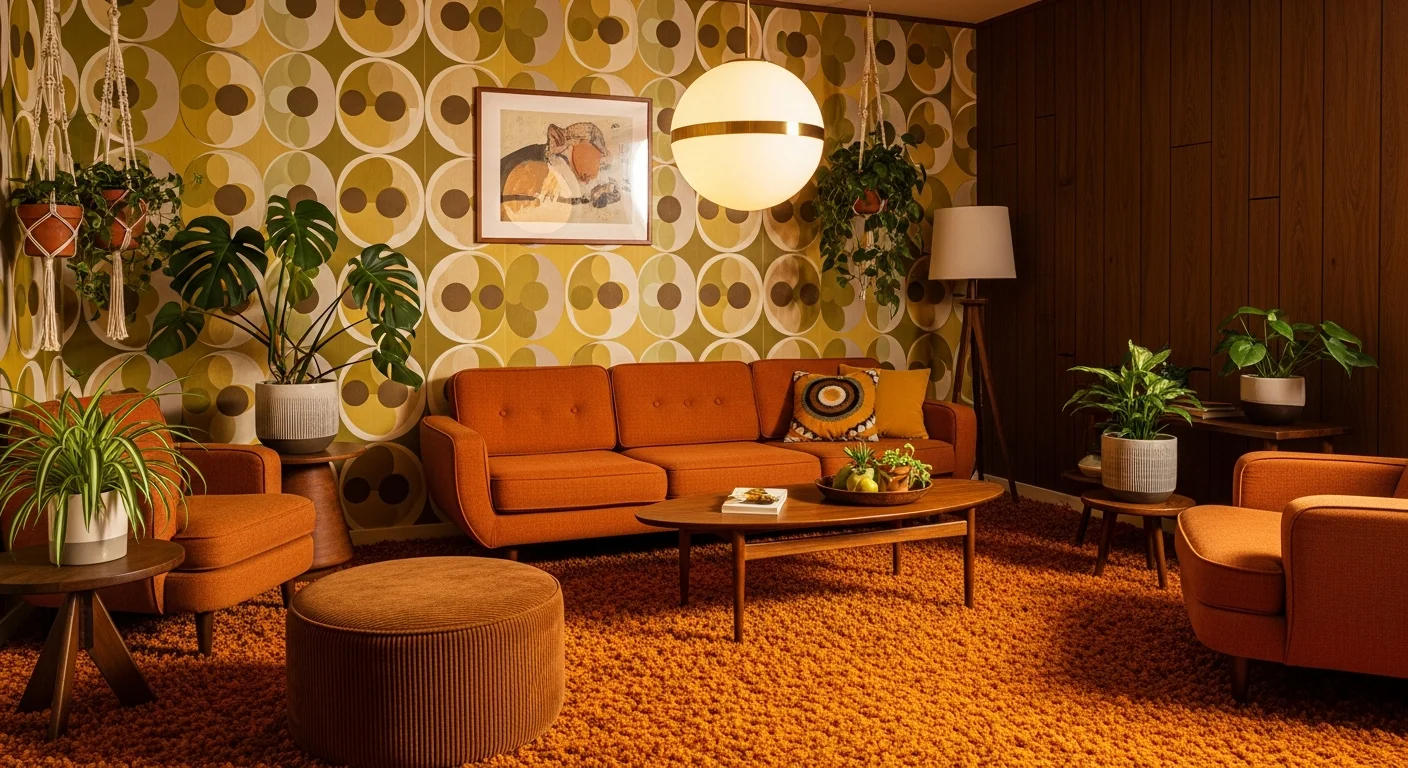70s Retro Home Interior Ideas