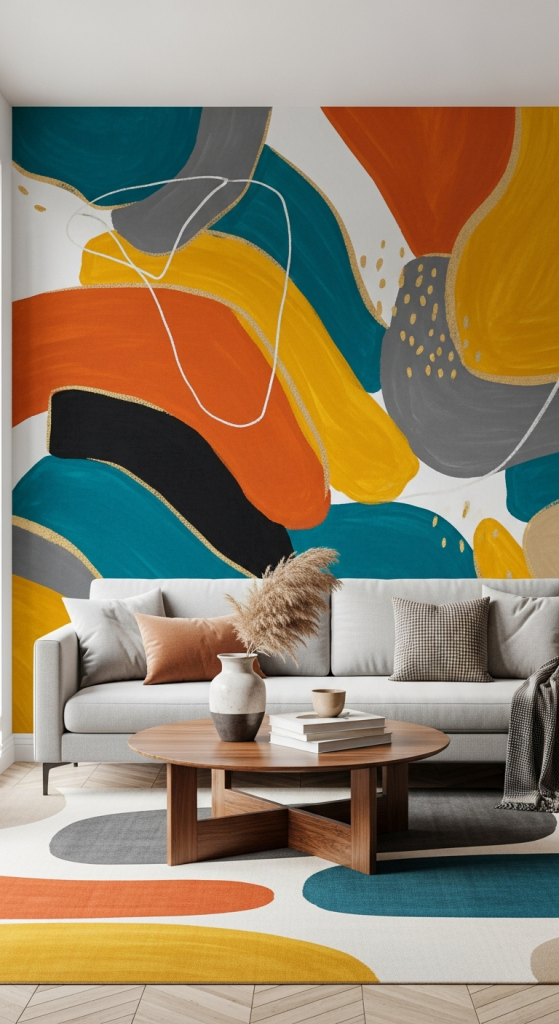 Abstract Art Wall Murals
