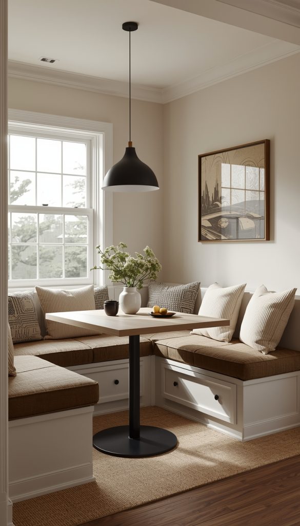 Add A Built-In Bench Or Banquette