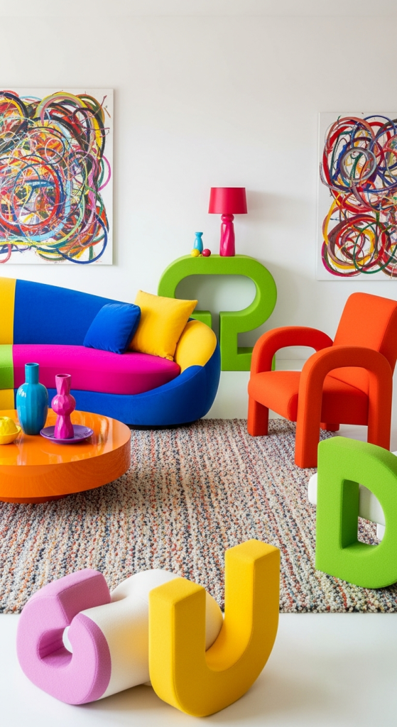Add Statement Furniture Pieces