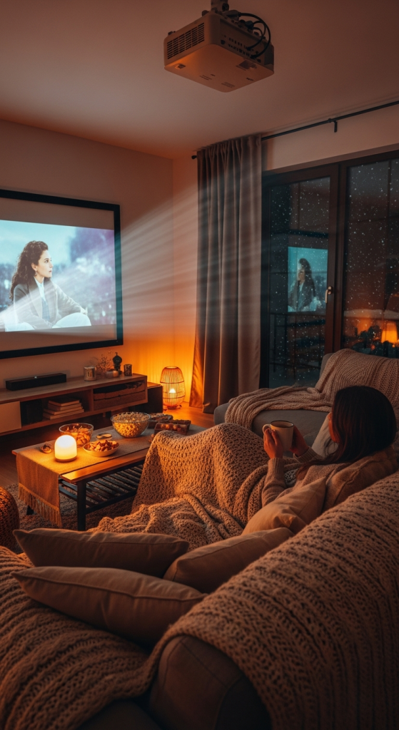 At-Home Movie Marathon Night