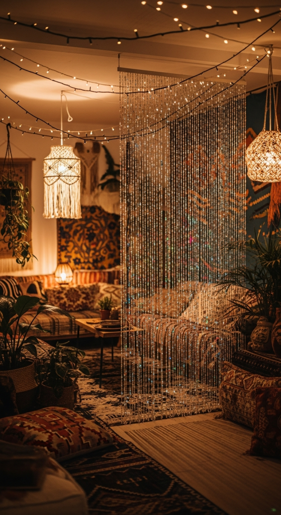 Beaded Curtain Divider