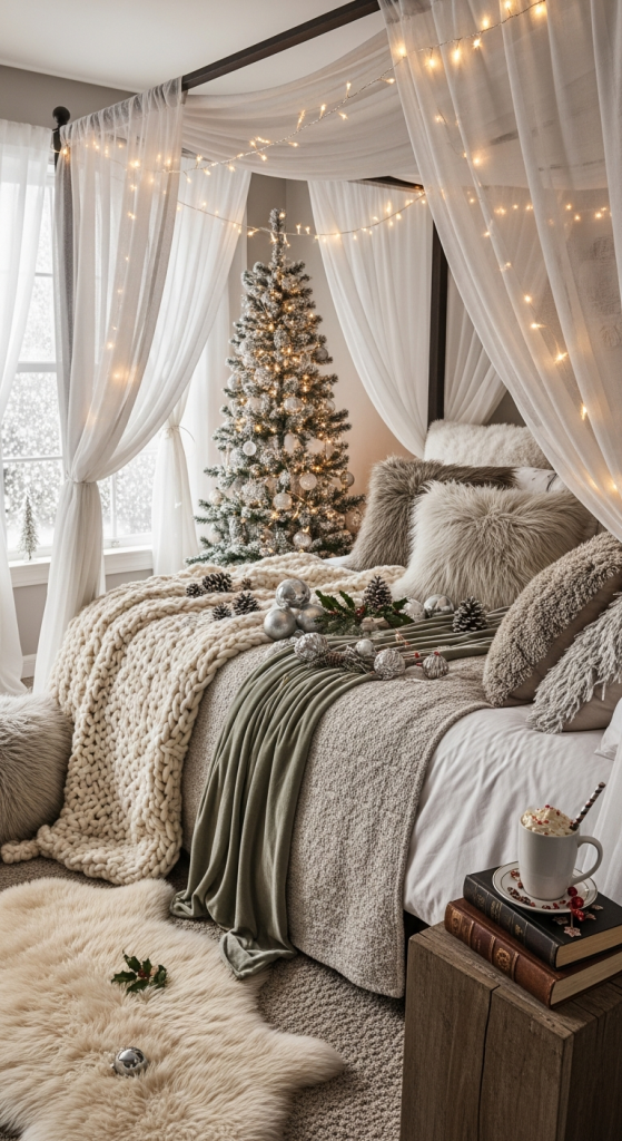Bed Canopy Fairy Lights