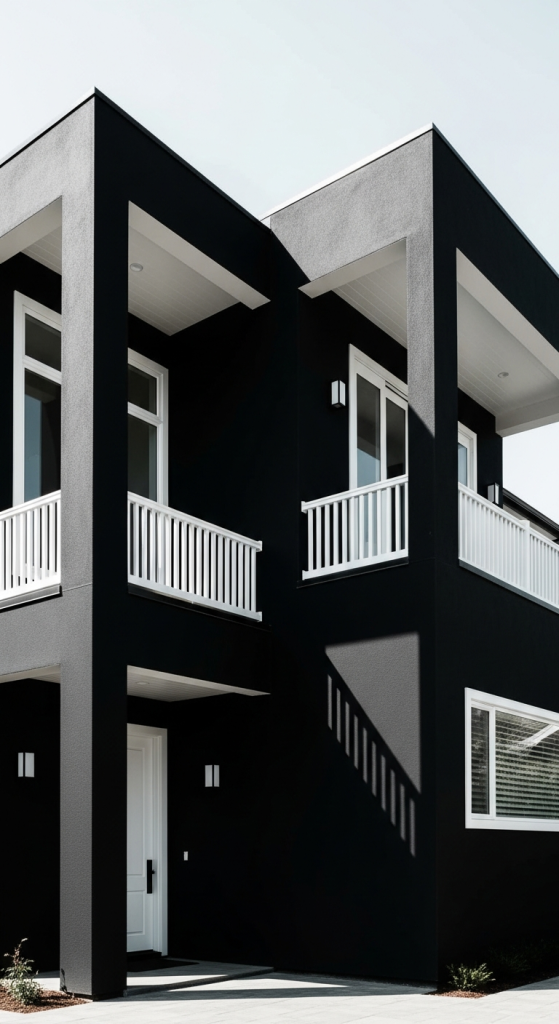 Black and White Modern Contrast