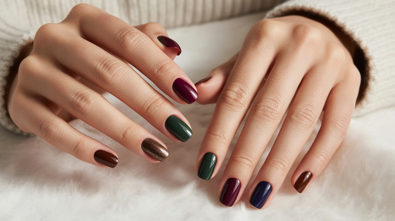 Bold Early Winter Nail Ideas