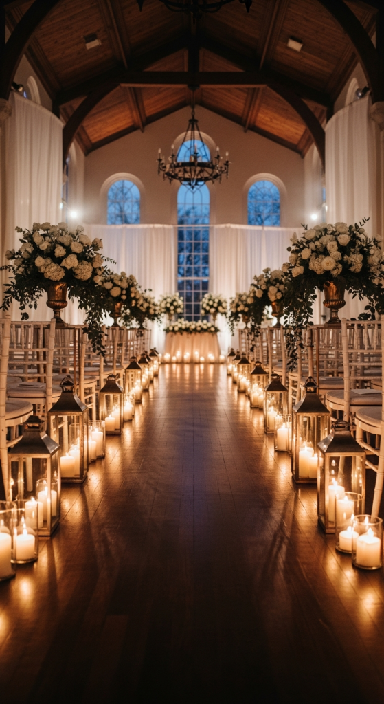 Candlelit Ceremony Aisles