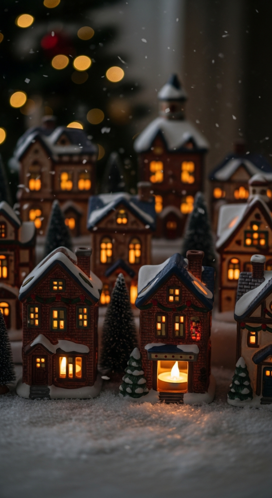 Candlelit Christmas Village