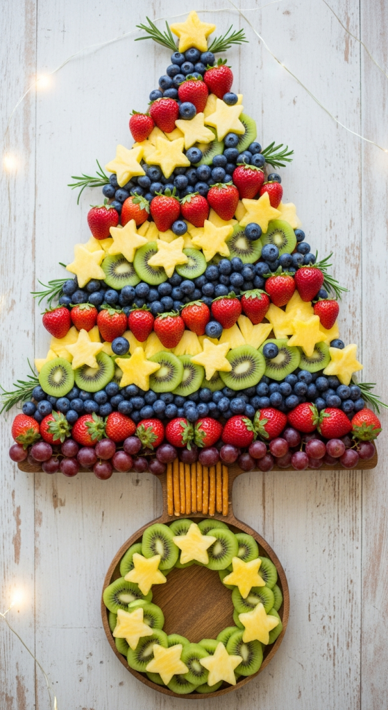 Christmas Fruit Board