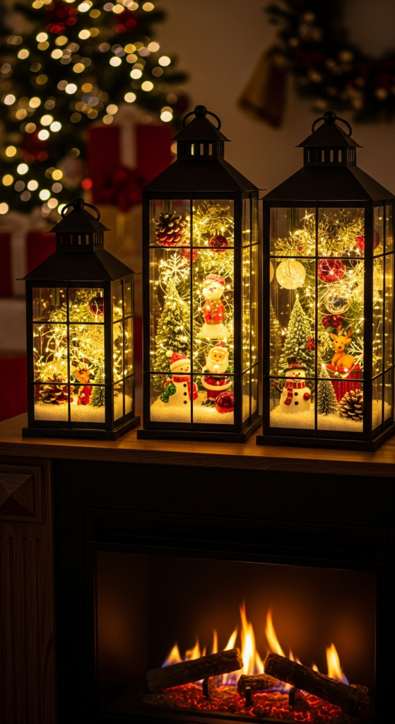Christmas Lantern Display