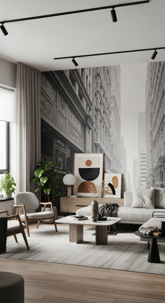 Cityscape And Architectural Murals