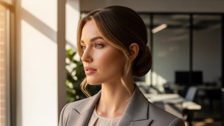 Clean Girl Aesthetic Hairstyles for the Office