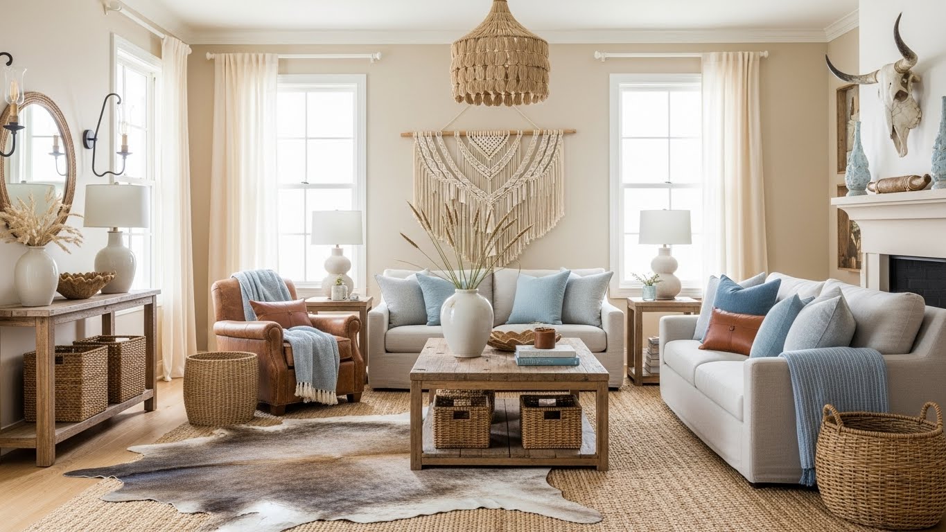 Coastal Cowgirl Home Decor Ideas