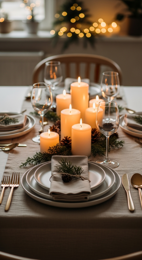 Cozy Dining Table Setup